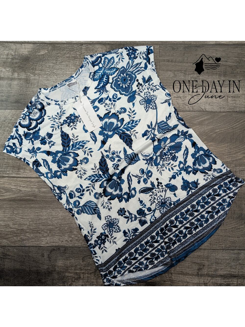 Xieerduo Floral Sleeveless Top Size S
